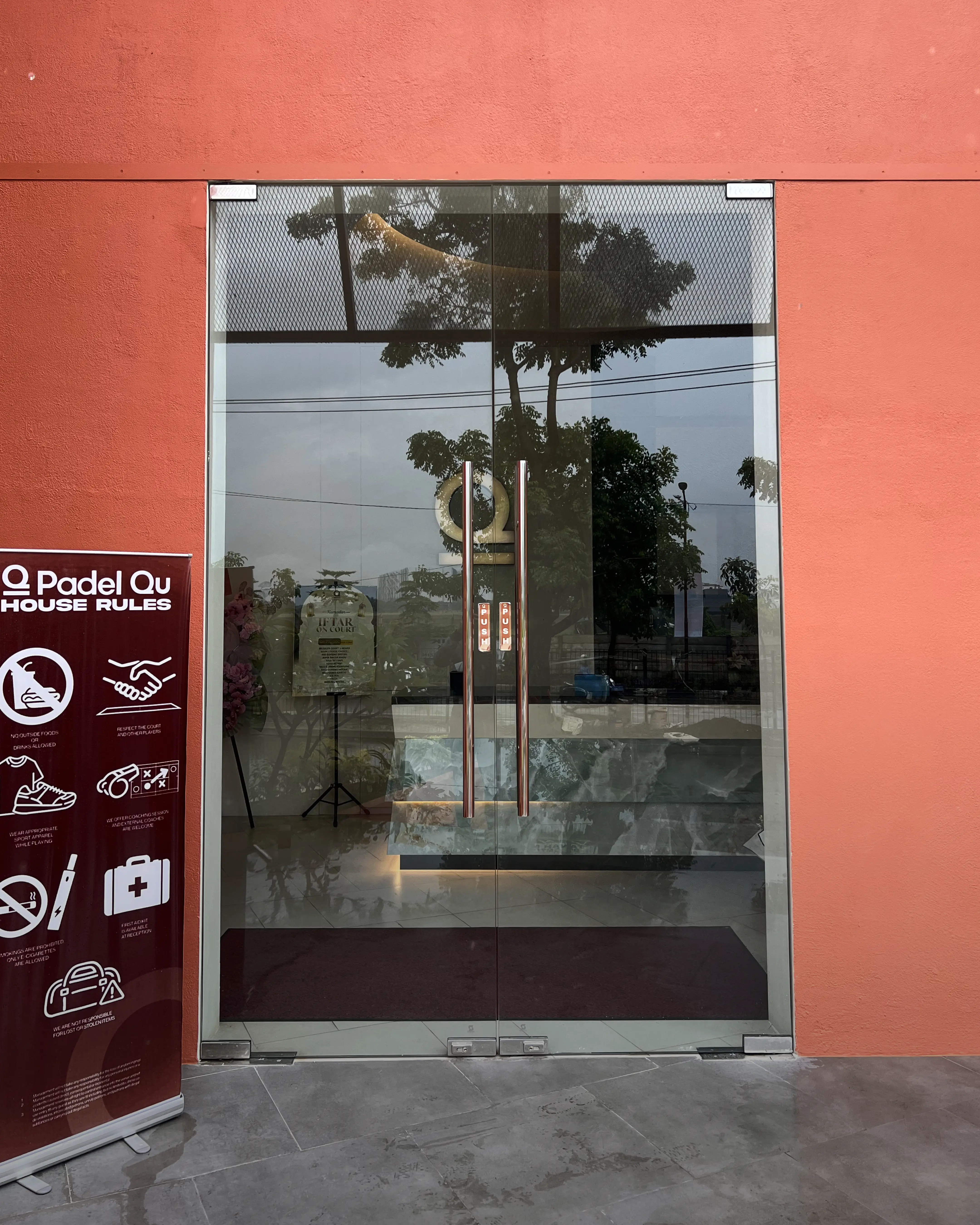 Tempered Glass Frameless Door